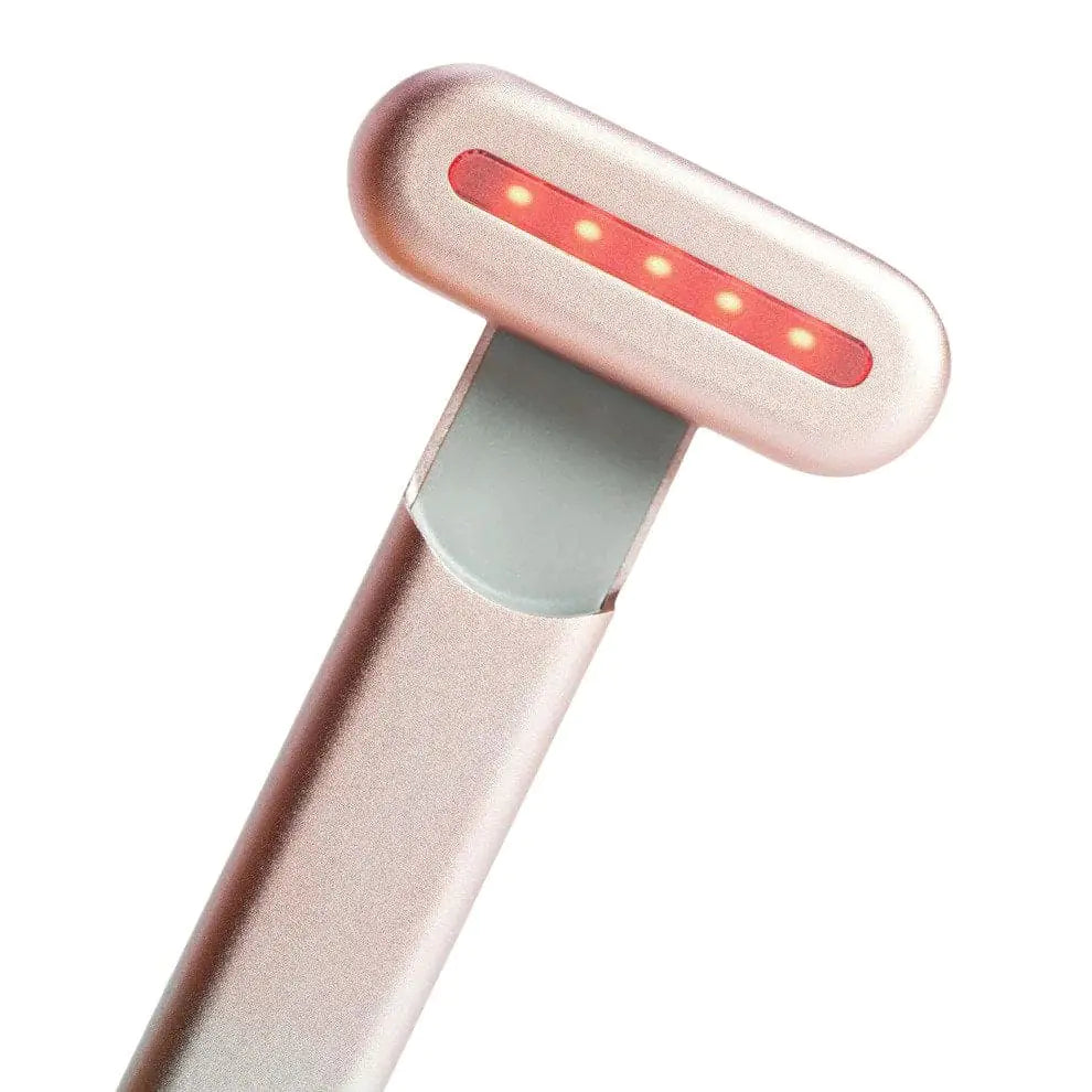 Microcurrent Red Light Facial Massager